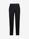 Gucci Wool Blend Twill Bush Trousers