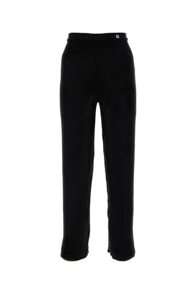 GUCCI BLACK VISCOSE BLEND PANT