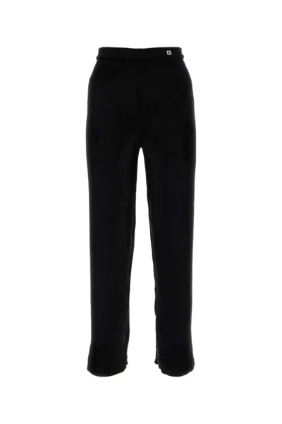 GUCCI BLACK VISCOSE BLEND PANT