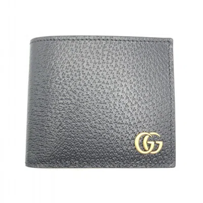 Pre-owned Gucci Black Wallet (bi-fold) ()