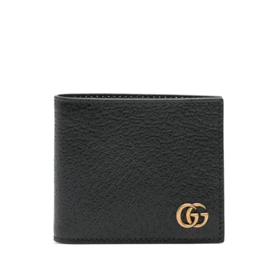 GUCCI GUCCI BLACK WALLETS & CARDHOLDERS MEN