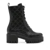 Gucci Ankle Boot With Gg In Black