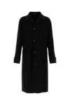 Gucci Coat Wool Blend Belted Waist