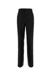 Gucci Wool Blend Trousers With Pockets And Crease In Black