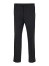 Gucci Pantalone Chino In Drill Nero  Uomo In Black