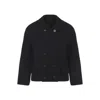 Gucci Boucle Wool Jacket In Black