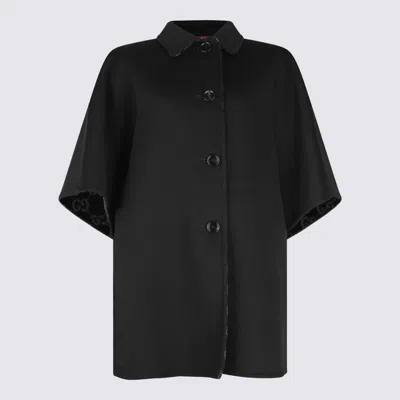 Gucci Black Wool Coat