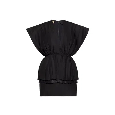 Gucci Black Wool Cocktail Women's Dress