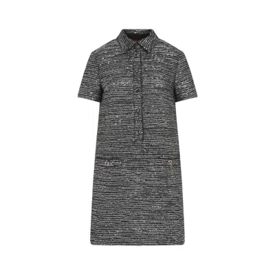 Gucci Black Wool Dress