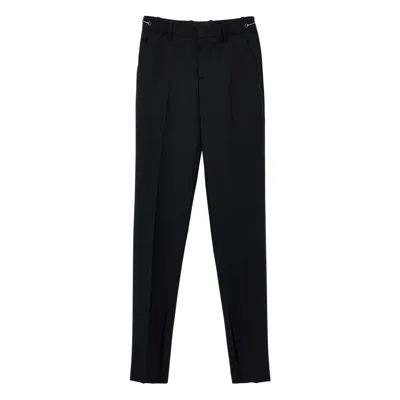Gucci Black Wool Dress Women's Pants