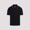 Gucci Mens Ink Green Red Brand-trim Regular-fit Wool Sweatshirt In Black