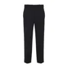 Gucci Boucle Pants In Wool Blend In Black