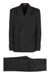 Gucci Black Wool Suit