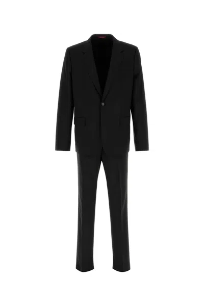 Gucci Black Wool Suit