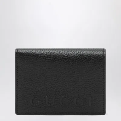 Gucci Black Zip Wallet With Logo