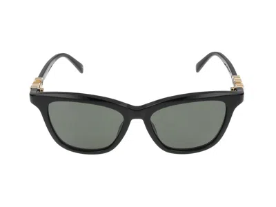 Gucci Black-black-grey Acetate Sunglasses