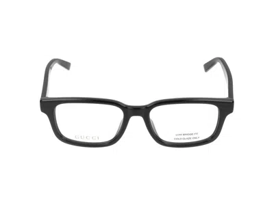 Gucci Black-black-transparent Injected Glasses