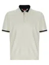 Gucci Intarsia Design Polo Shirt With Contrast Trim In Multi