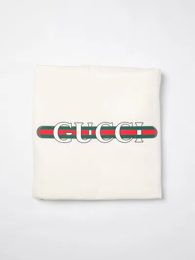 Gucci Babies' Blanket  Kids Color White