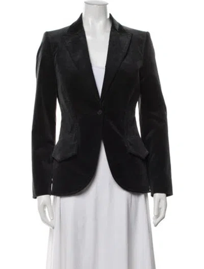 Pre-owned Gucci Blazer In Black
