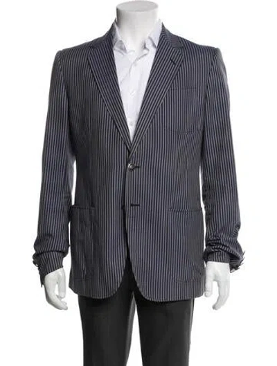 Pre-owned Gucci Blazer In Blue