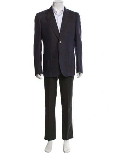 Pre-owned Gucci Blazer In Blue