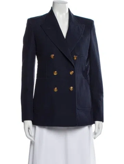 Pre-owned Gucci Blazer In Blue