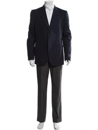 Pre-owned Gucci Blazer In Blue