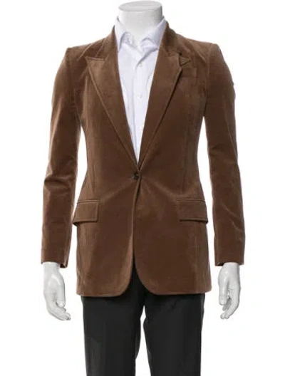 Pre-owned Gucci Blazer In Brown