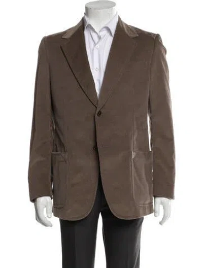 Pre-owned Gucci Blazer In Brown