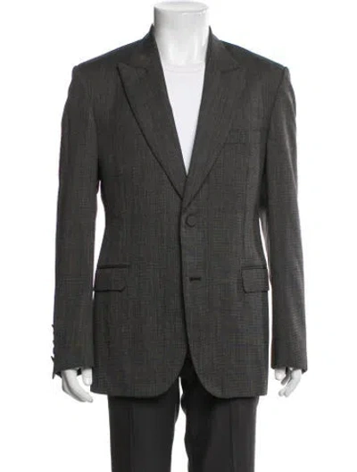 Pre-owned Gucci Blazer In Gray
