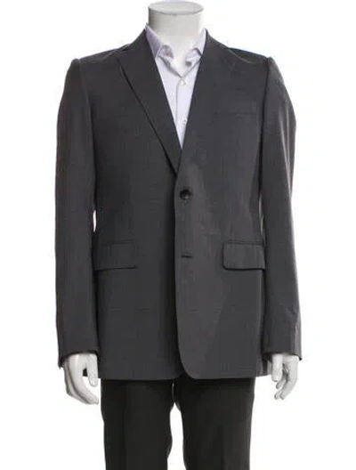 Pre-owned Gucci Blazer In Gray