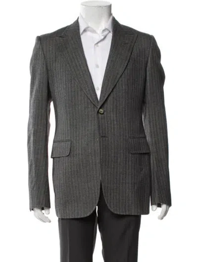 Pre-owned Gucci Blazer In Gray