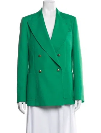 Pre-owned Gucci Blazer In Green