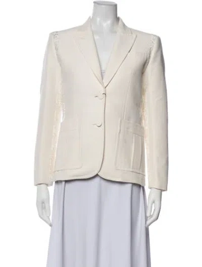 Pre-owned Gucci Blazer In Neutrals