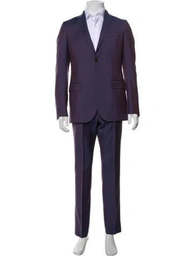 Pre-owned Gucci Blazer In Purple
