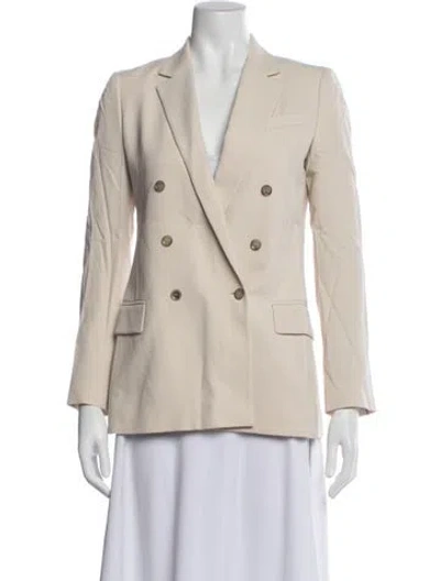 Pre-owned Gucci Blazer In White