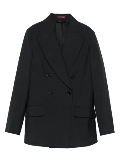 GUCCI GUCCI BLAZER WITH NOTCHED LAPELS