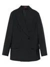 Gucci Blazer With Notched Lapels In Black