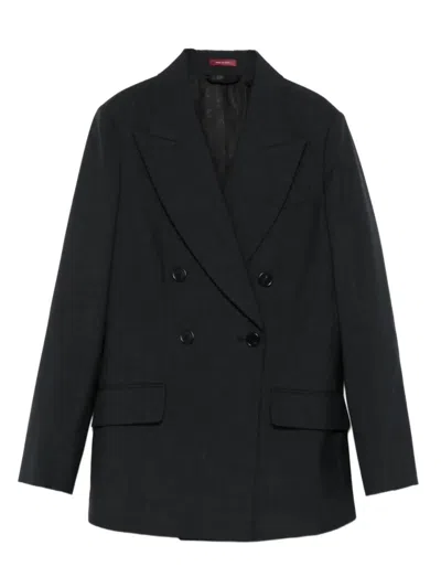 Gucci Blazer With Notched Lapels In Black