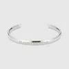 Gucci Blind For Love Bangle Bracelet In Silver