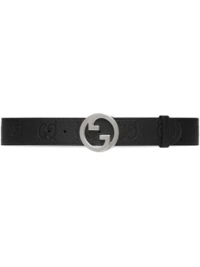 Gucci Blondie Belt In Nero