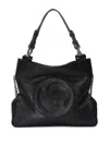 Gucci Interlocking G Leather Tote Bag In Black