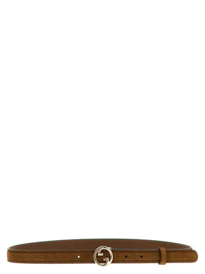 Gucci Blondie Belt In Brown