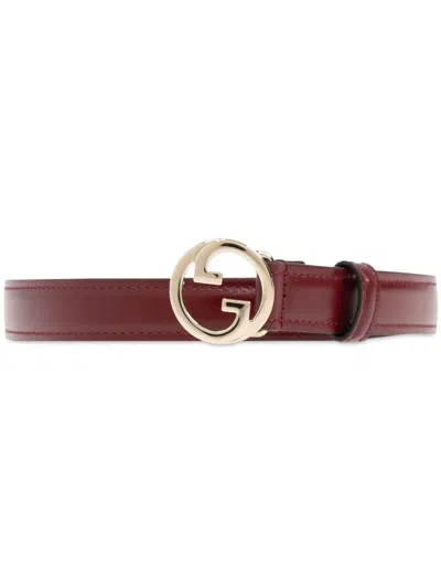 Gucci Blondie Belt In Red