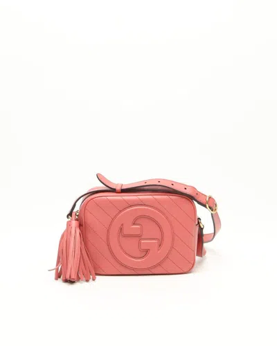 Gucci Blondie Camera Bag In Pink