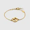 Gucci Blondie Charm Bracelet In Gold-toned Metal