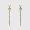 GUCCI GUCCI BLONDIE CRYSTAL CASCADE EARRINGS