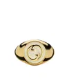 Gucci Blondie Enamel Ring In Yellow