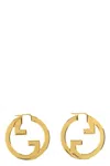 Gucci Blondie Hoop Earrings In Gold